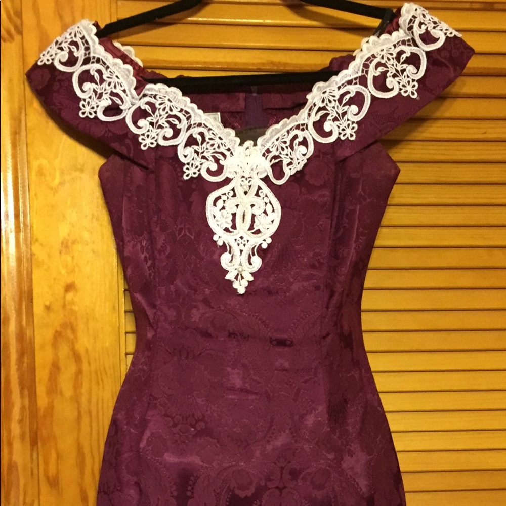 Jessica McClintock Gunne Sax Dress w/Shoes